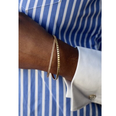 Bracelet Diamanteka en or rose, 3mm