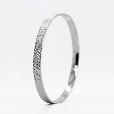 Bracelet Alicante en or gris, 4mm