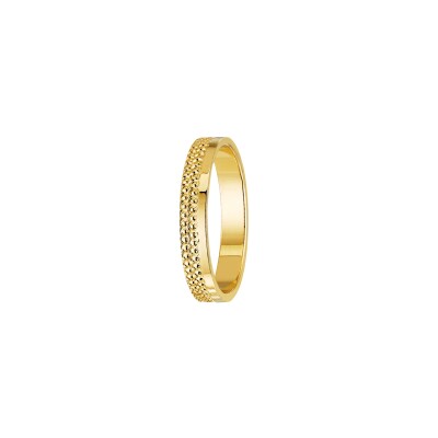 Alliance Jules et Louise en or jaune, largeur 3mm
