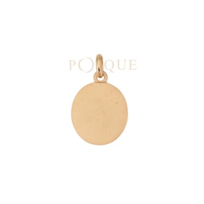 Médaille Vierge Amabilis Collection Lumière BECKER en or jaune 750 millièmes.