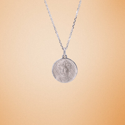 Médaille Ange Collection Lumière en argent 925 millièmes.