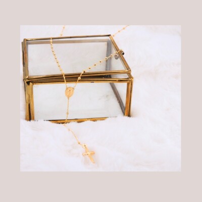 Collier Chapelet Collection Lumière en or jaune 750 millièmes