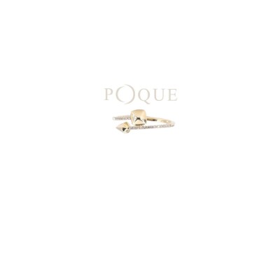 Bague Collection Lumière en or jaune 750 millièmes et diamants