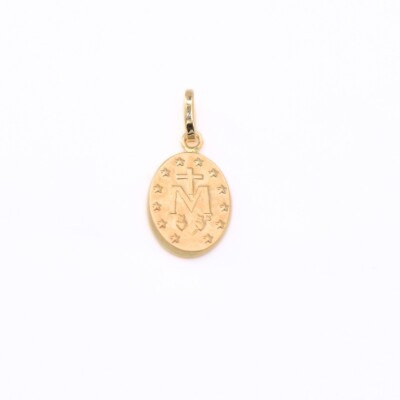 Médaille miraculeuse en or jaune