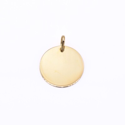 Médaille Vierge Collection Lumière or jaune 750 millièmes