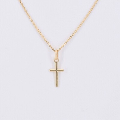 Croix Collection Lumière en or jaune 750 millièmes.