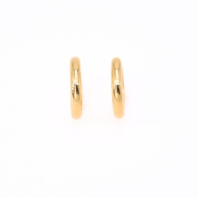 Créoles Collection Lumière or jaune 750 millièmes