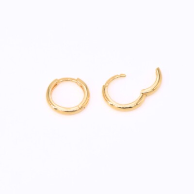 Créoles Collection Lumière or jaune 750 millièmes