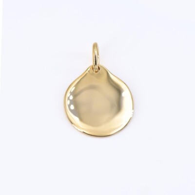 Médaille Ange Mely or jaune 750 millièmes, 17mm