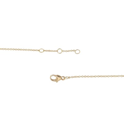 Bracelet Collection Lumière en or jaune 750 millièmes, diamants et malachite