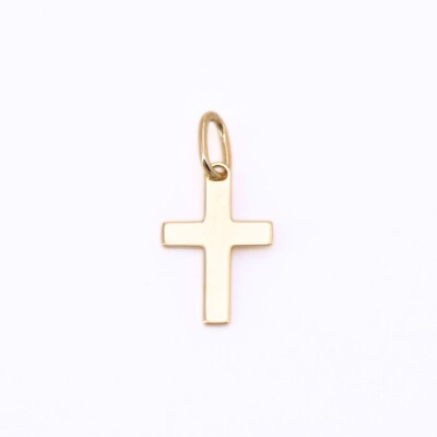 Croix Collection Lumière en or jaune 750 millièmes.