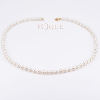 Collier Collection Lumière en or jaune 750 millièmes et Perles Eau Douce