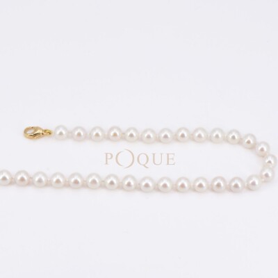 Collier Collection Lumière en or jaune 750 millièmes et Perles Eau Douce