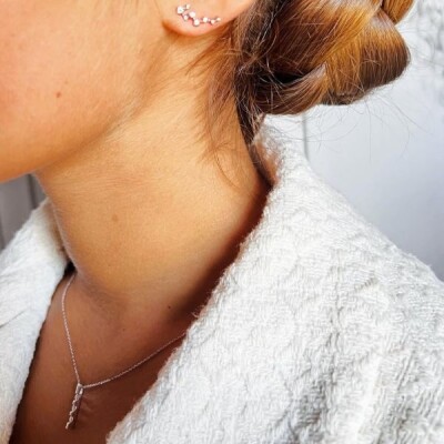 Collier Garden Party Éclat en or blanc et diamants