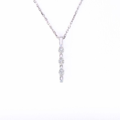 Collier Garden Party Éclat en or blanc et diamants