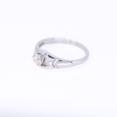 Bague Collection Lumière en or blanc 750 millièmes et diamants