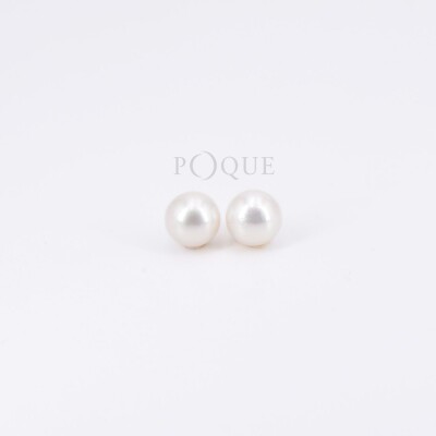 Boucles d'oreilles Poque Joaillier en or jaune 750 millièmes et perles de culture Eau douce