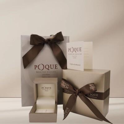 Collier Poque Joaillier perles de culture Eau douce et or jaune 750 millièmes