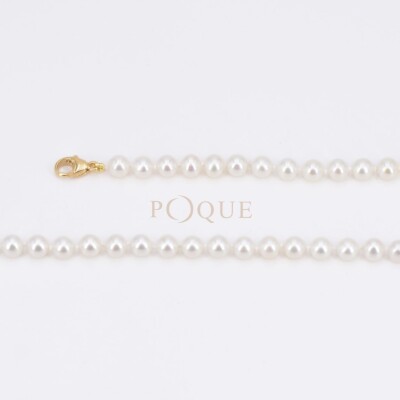 Collier Poque Joaillier Perles de culture Eau douce et or jaune 750 millièmes