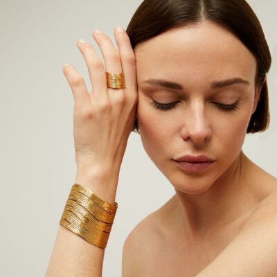 Bracelet jonc Collection WAVE Gas Bijoux