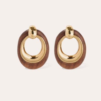 Boucles d'oreilles Collection BOIS Gas Bijoux