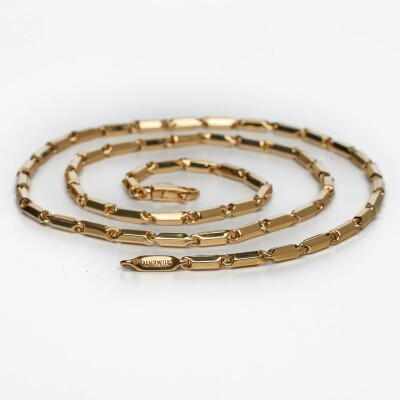 Collier Collection CHIMENTO Bamboo classic en or jaune 750 millièmes