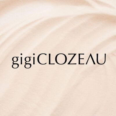 Bracelet Gigi Clozeau Puce en or rose, résine blanche et diamants, taille 17cm