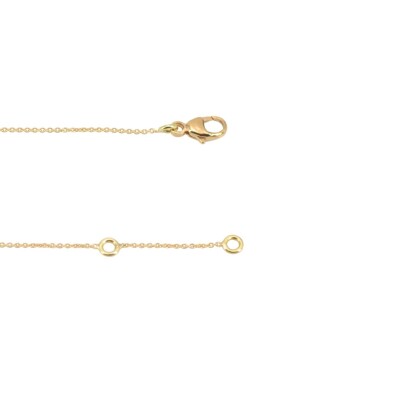 Collier Collection Lumière or jaune 750 millièmes et diamants