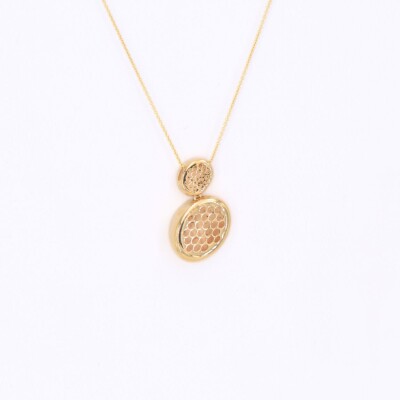 Collier Collection Lumière or jaune 750 millièmes et diamants