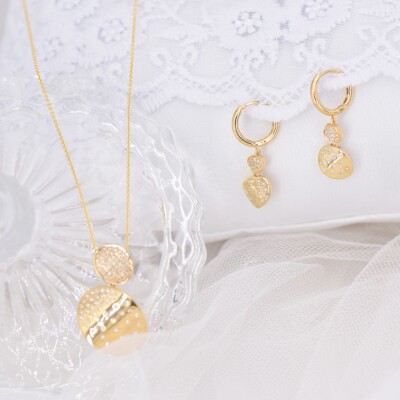 Collier Collection Lumière or jaune 750 millièmes et diamants