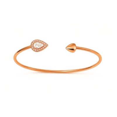 Bracelets or rose et diamants