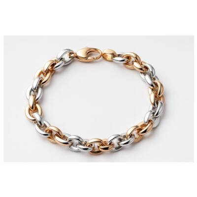 Bracelet deux ors 18 cts