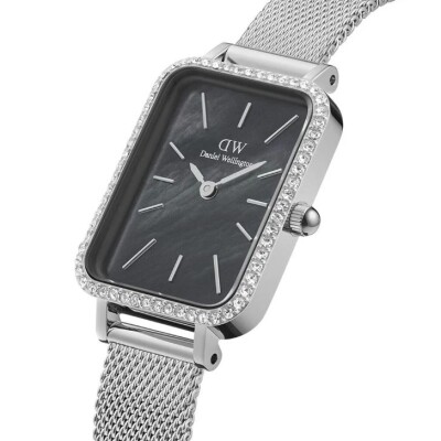 Montre Daniel Wellington Quadro Nacre Noire