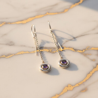 Boucles oreilles en argents 925/1000