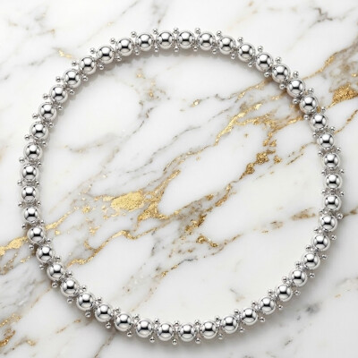 Collier argent 925/1000 massif