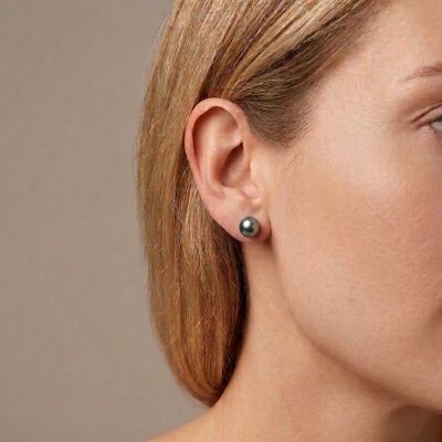 Boucles d'oreilles perles de Tahiti