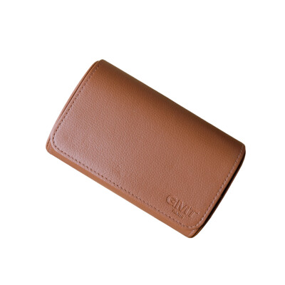 Boîte à montres - JAMES - cuir camel