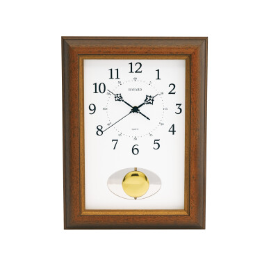 Pendule bois avec balancier