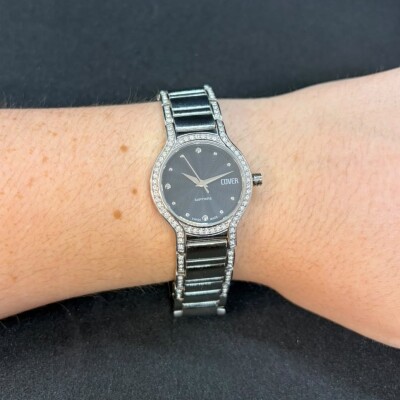Montre Femme Cover Crystal - Acier Swiss Made