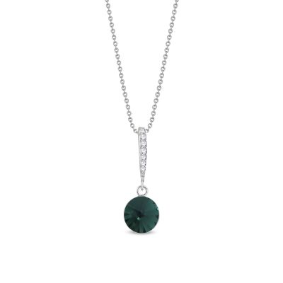 Collier rivoli vert