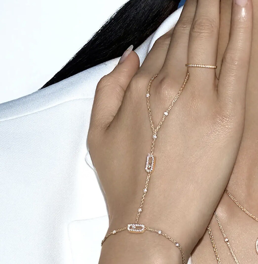 Alliance Messika Gatsby en or blanc et diamants