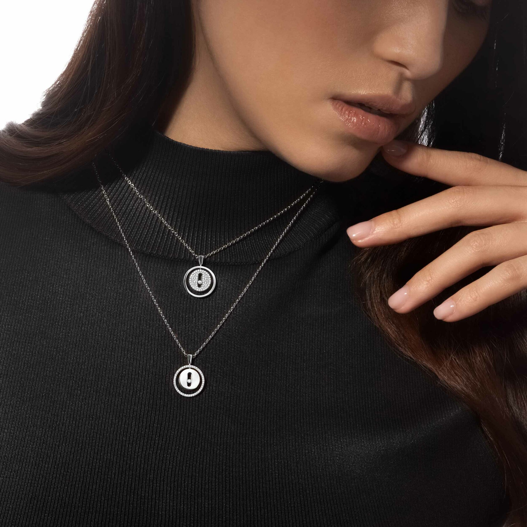 Bijou Messika Lucky Move avec diamant mobile