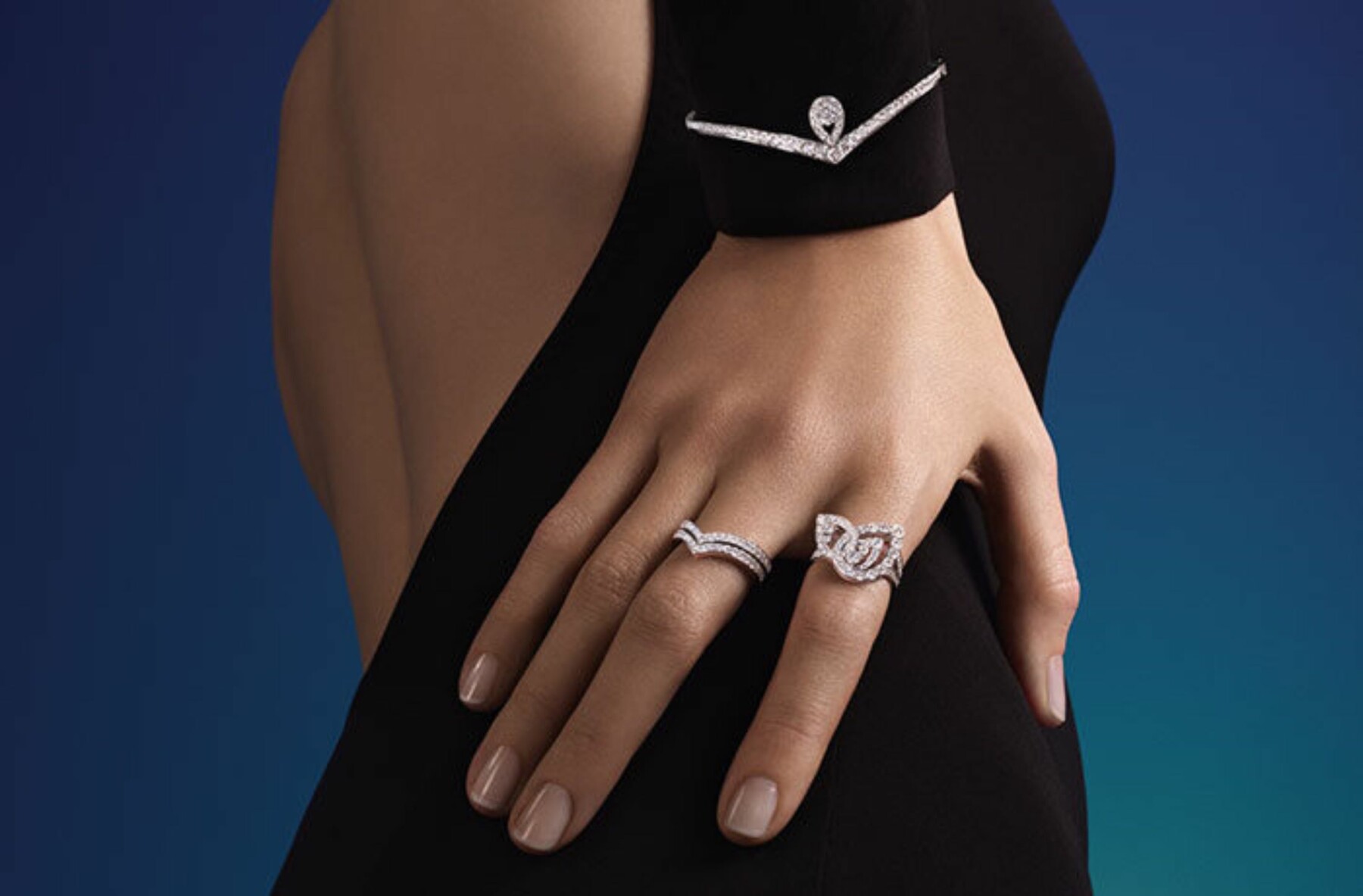 Sélection de bijoux Joséphine de Chaumet ornés de diamants et de perles