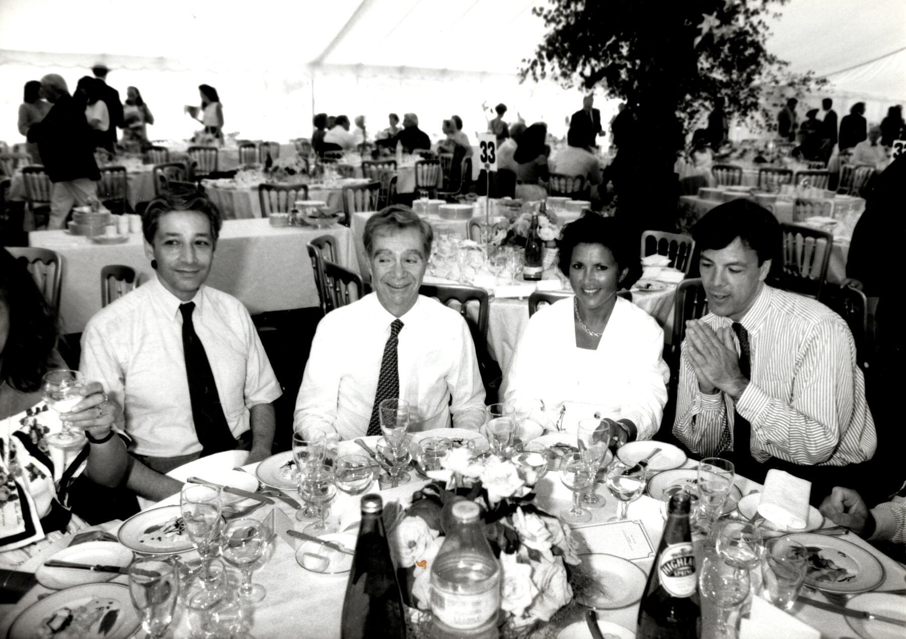 Archive d'un dîner lié à l'histoire de la Maison