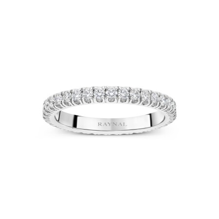 Alliance Elegance Raynal en or blanc et diamants