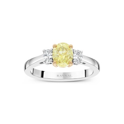 Bague Doris Raynal en or blanc et diamants