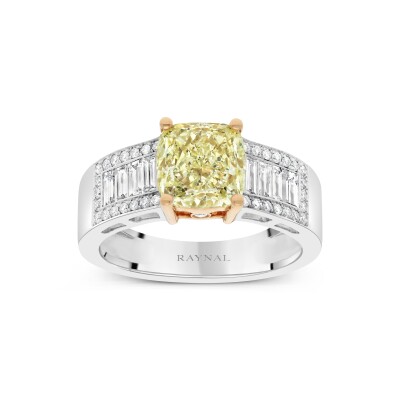 Bague Arya Raynal en or blanc et diamants