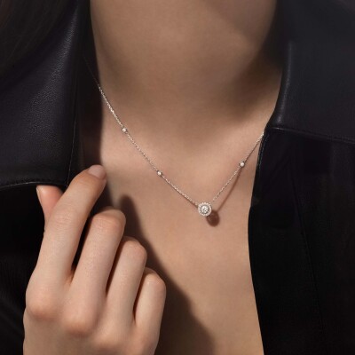 Collier Messika Joy en or blanc et diamants 0.20ct