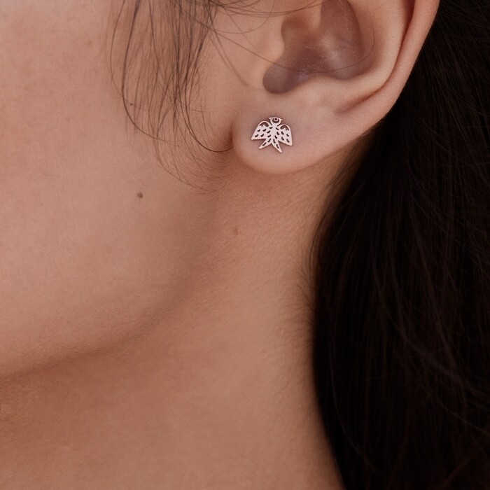 GINETTE NY GEORGIA earrings, rose gold