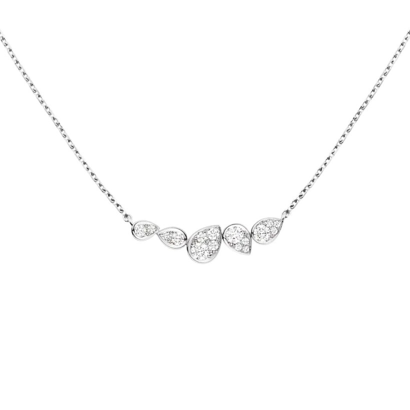 Chaumet Joséphine Rondes d’Aigrette necklace, white gold, diamond